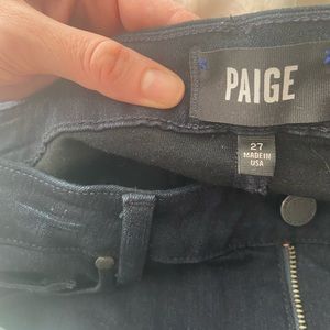 Paige Verdugo Ultra Skinny jeans dark wash 27 MINT